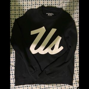 Kith “just us “ sweatshirt nyc crewneck